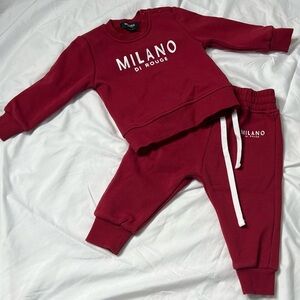 Milano Di Rouge Lux Baby Signature Sweatsuit